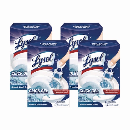 Lysol Click Gel Automatic Toilet Bowl Cleaner, Ocean Fresh, PK24 19200-89059